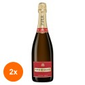 Set 2 x Sampanie Brut Non Vintage Piper Heidsieck, Sleeve, 12% Alcool, 0.75 l