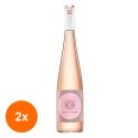 Set 2 x Vin Domeniile Averesti Diamond Junior, Busuioaca de Averesti, Rose Demidulce, 0.75 l