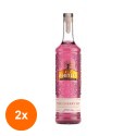 Set 2 x Gin Pink Cherry Jj Whitley, Alcool 38%, 0.7 l