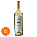 Set 2 x Vin Purcari 1827, Alb, Chardonnay, Sec, 0.75 l