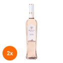 Set 2 x Vin Chateau De Berne Inspiration, Cotes De Provence 2022 AOP, Rose Sec, 0.75 l