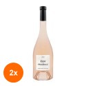 Set 2 x Vin Eau De Provence, Cotes De Provence 2023 AOP, Rose, 0.75 l