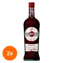 Set 2 x Vermut Rosu Martini, 15% Alcool, 1 l