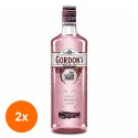 Set 2 x Gin Gordon'S Pink London Dry Gin, 37.5% Alcool 0.7 l