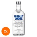 Set 2 x Vodca Absolut Blue, 0.7 l, 40% Alcool