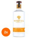 Set 2 x Gin Portocala Rosie, Blood Orange Whitley Neill, Alcool 43%, 0.7 l