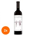 Set 2 x Vin Caloian Crama Oprisor Merlot, Rosu Sec, 0.75 l