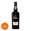 Set 2 x Vin Porto Cruz, 10 Ani, Gran Cruz Anglais, 20% Alcool, 0.75 l