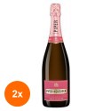 Set 2 x Sampanie Rose Piper Heidsieck Rose Sauvage, 0.75 l, 12 % Alcool