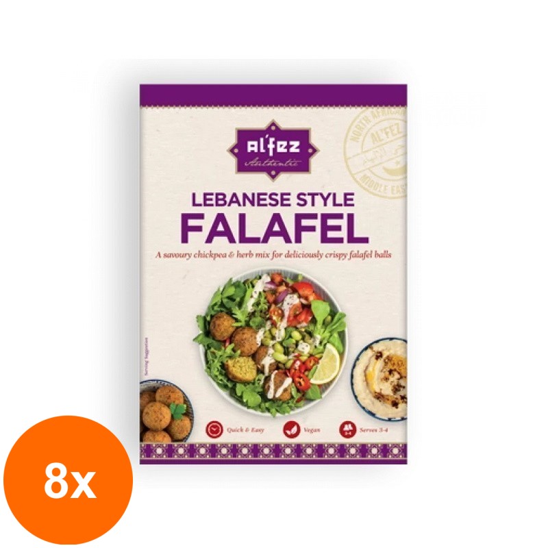 Set 8 x Mix Lebanese Falafel, Al'Fez, 150 g