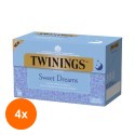 Set 4 x Ceai pentru Infuzie, Twinings, Sweet Dreams, 18 x 2 g