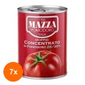 Set 7 x Pasta de Rosii, Mazza, Dublu Concentrat, 400 g