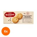 Set 6 x Biscuiti cu Unt si Fulgi de Ciocolata Frolle, Forno Bonomi, 150 g