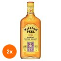 Set 2 x Whiskey William Peel Marie Brizard, 40% Alcool, 0.7 l