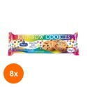 Set 8 x Biscuiti Rainbow Merba, 150 g