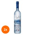 Set 2 x Vodka Grey Goose, 40% Alcool, 0.7 l