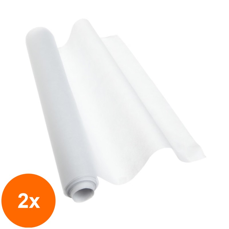 Set 2 x Hartie de Copt Siliconata, Albe, 40 x 60 cm, 500 Coli