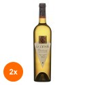 Set 2 x Vin La Cetate Crama Oprisor, Chardonnay, Alb Sec, 0.75 l