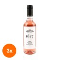 Set 3 x Vin Purcari 1827 Rose Sec, 0.375 l