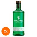 Set 2 x Gin Aloe si Castravete, Aloe & Cucumber Whitley Neill, 43% Alcool, 0.7 l