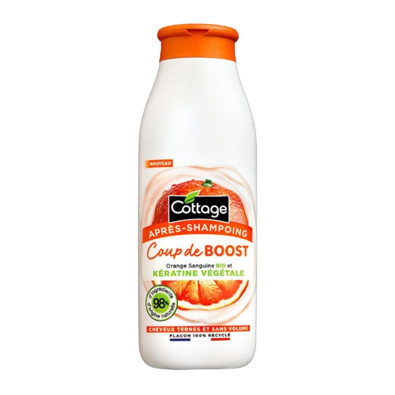 Balsam pentru Par Cottage, Boost, Portocale si Keratina, 250 ml