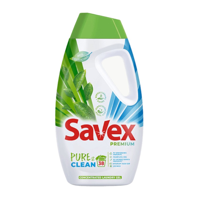 Detergent Lichid de Rufe Savex, Pure and Clean, 1.71 l