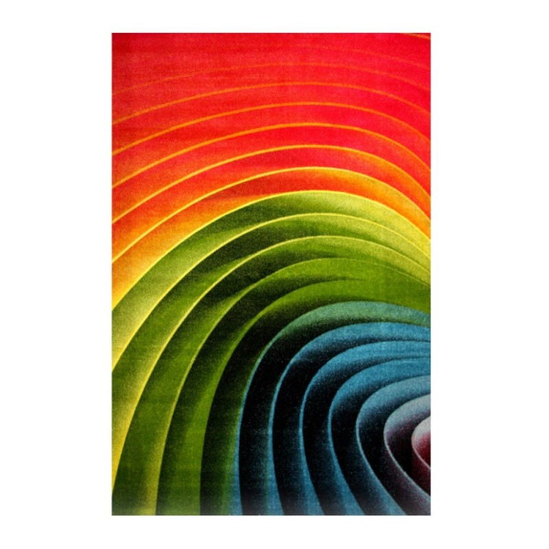 Covor Dreptunghiular, 160 x 230 cm, Multicolor, Kolibri Spiral 11006/130