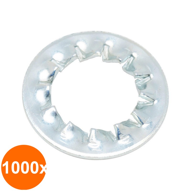 Set 1000 x Saiba Elastica Crestaturi Interioare Forma I 6798 Otel Zincat-53