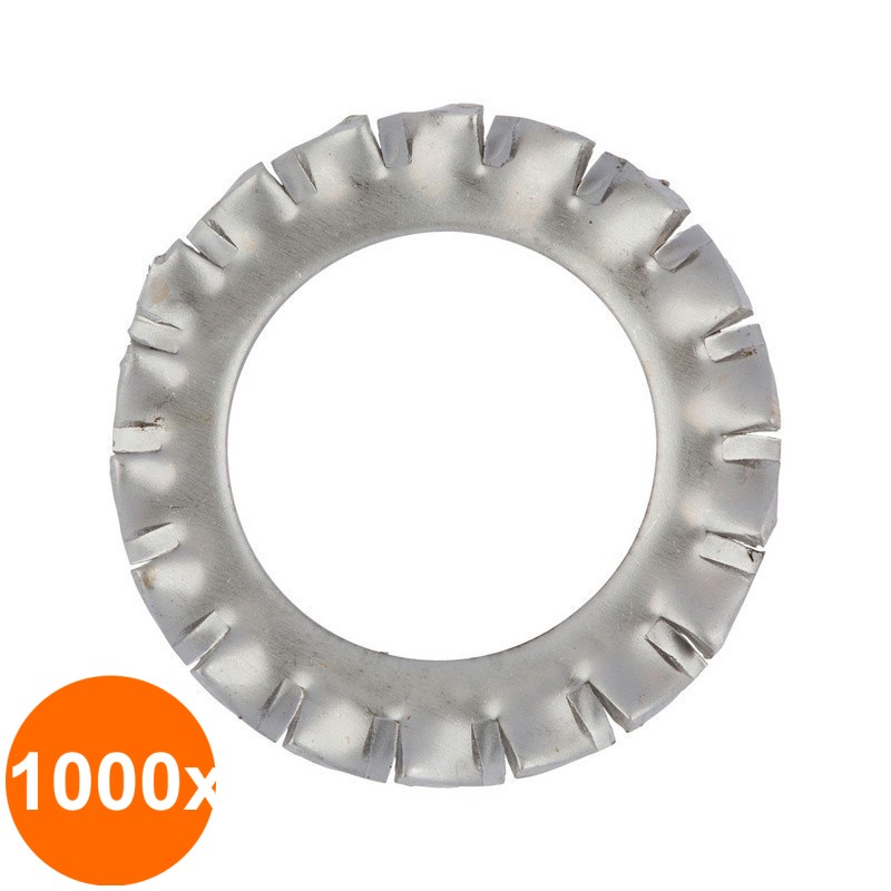 Set 1000 x Saiba Elastica Crestaturi Exterioare Forma A 6798 Inox A2 -84