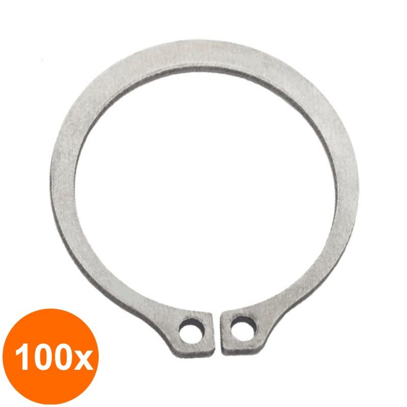 Set 100 x Inel Siguranta pentru Arbori 471 Otel Fosfatat-D12