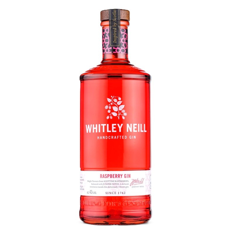 Gin Zmeura, Raspberry Whitley Neill, 43% Alcool, 0.7l