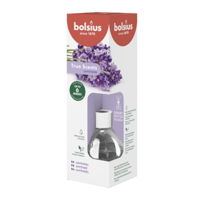 Odorizant Difuzor cu Betisoare pentru Casa Bolsius, Lavanda, 60 ml