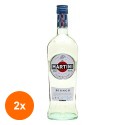 Set 2 x Vermut Alb Martini, 15% Alcool, 1 l