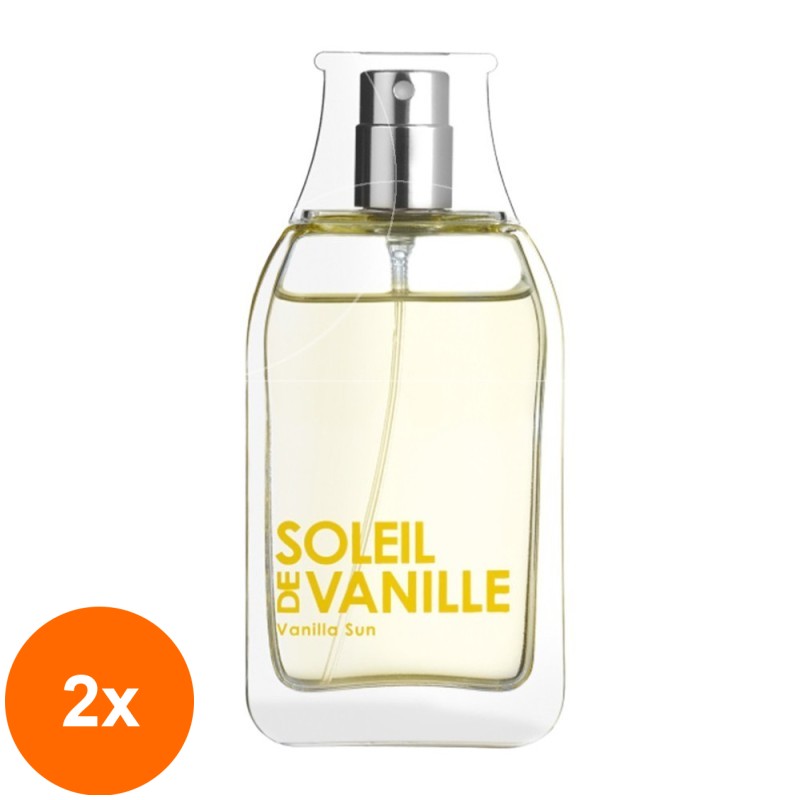 Set 2 x Apa de Toaleta Cottage Soleil de Vanille, Femei, 50 ml