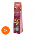 Set 2 x Odorizant Difuzor cu Betisoare pentru Casa Bolsius Floral Fusion, Iasomie si Mango, 30 ml