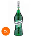 Set 2 x Lichior Menta Verde Marie Brizard, 20% Alcool, 0.7 l