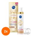 Set 2 x Crema de Fata Corectoare, Nivea Luminous CC Fluid FPS 30 Medium, 30 ml