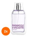 Set 2 x Apa de Toaleta Cottage Farandole de Violette, Femei, 50 ml