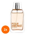 Set 2 x Apa de Toaleta Cottage Folie de Monoi, Femei, 50 ml