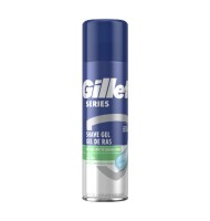 Gel de Ras Gillette Series Sensitive, 200 ml