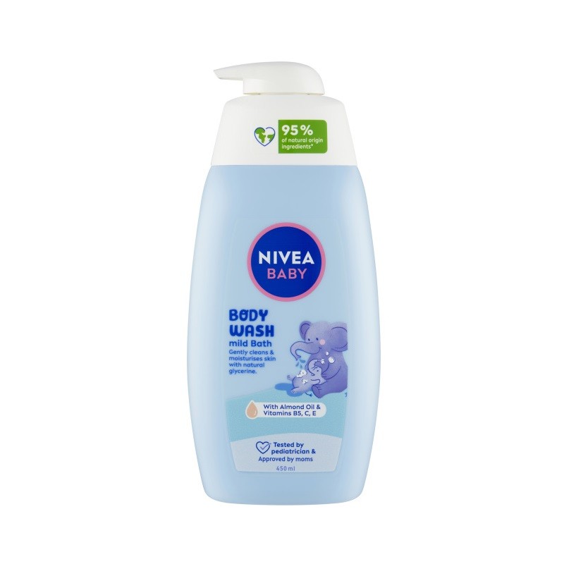 Gel de Dus, Nivea Baby, Ingrijire Delicata, 450 ml