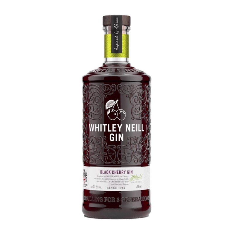 Gin cu Cirese Negre Whitley Neill, 41.3% Alcool, 0.7 l