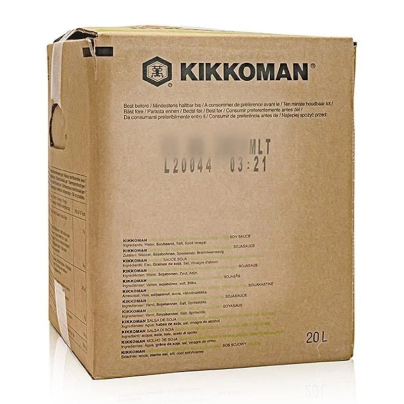 Sos de Soia, Kikkoman, Tamari, fara Gluten, 20 l