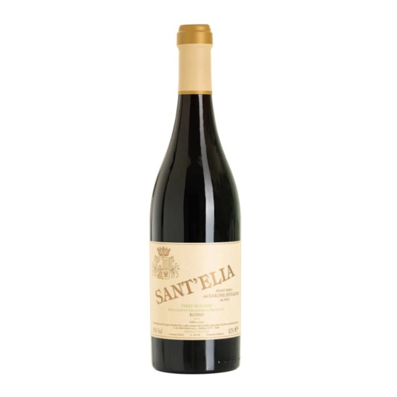 Vin Feudi Barone Spitaleri, Sant'Elia Rosso Pinot Noir IGT, Sicilia, 2013, Rosu, 0.75 l