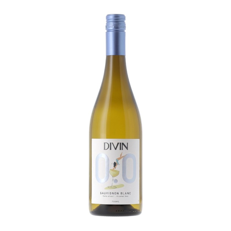 Vin Divin, Sauvignon Blanc, 0% Alcool, Alb, 0.75 l