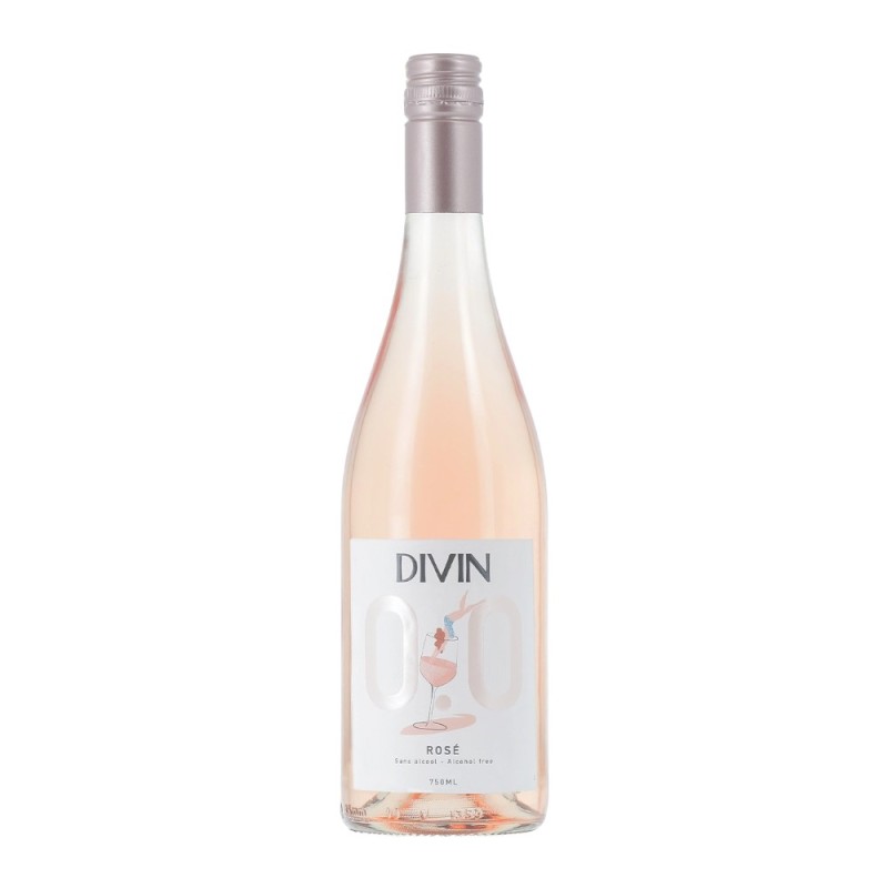 Vin Divin, 0% Alcool, Rose, 0.75 l