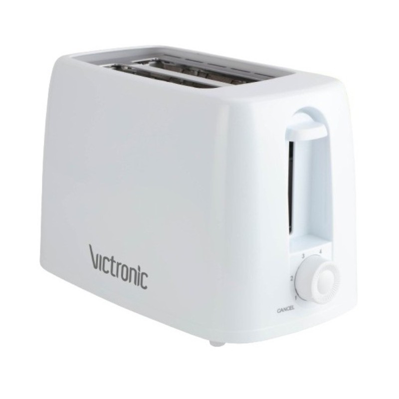 Prajitor pentru Paine, Alb, cu 2 Compartimente, 650 W, Victronic