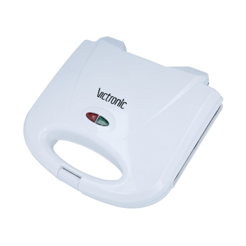 Aparat pentru Sandwich, Alb, 750 W, Victronic VC590