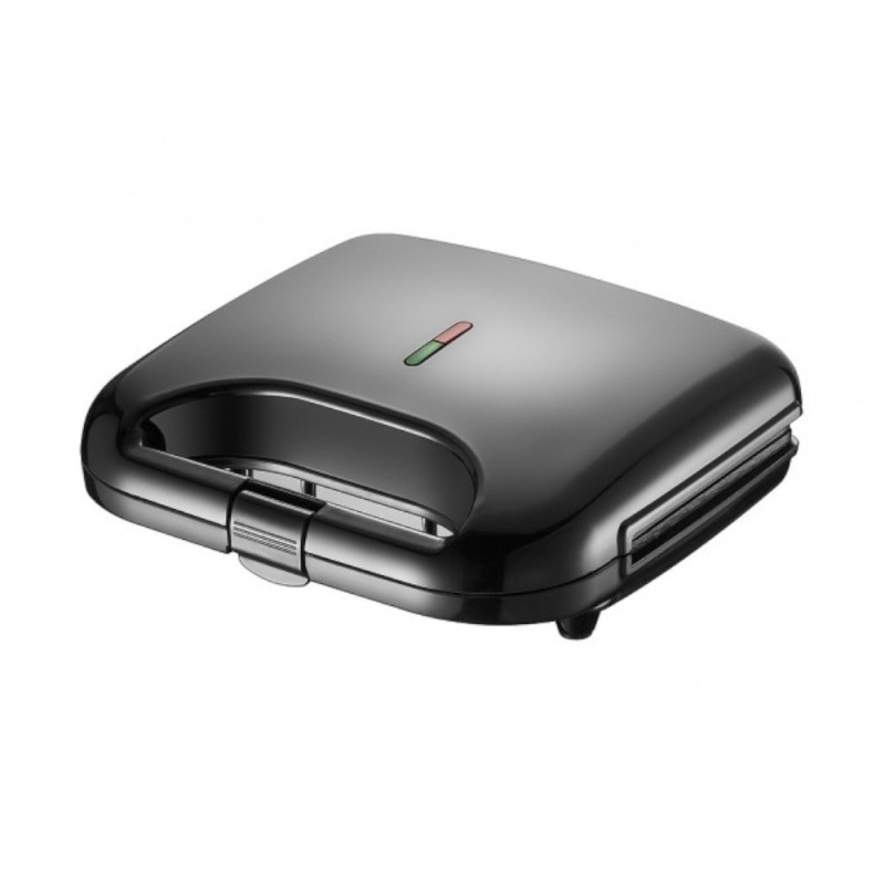 Aparat pentru Sandwich, Negru, 750 W, Victronic