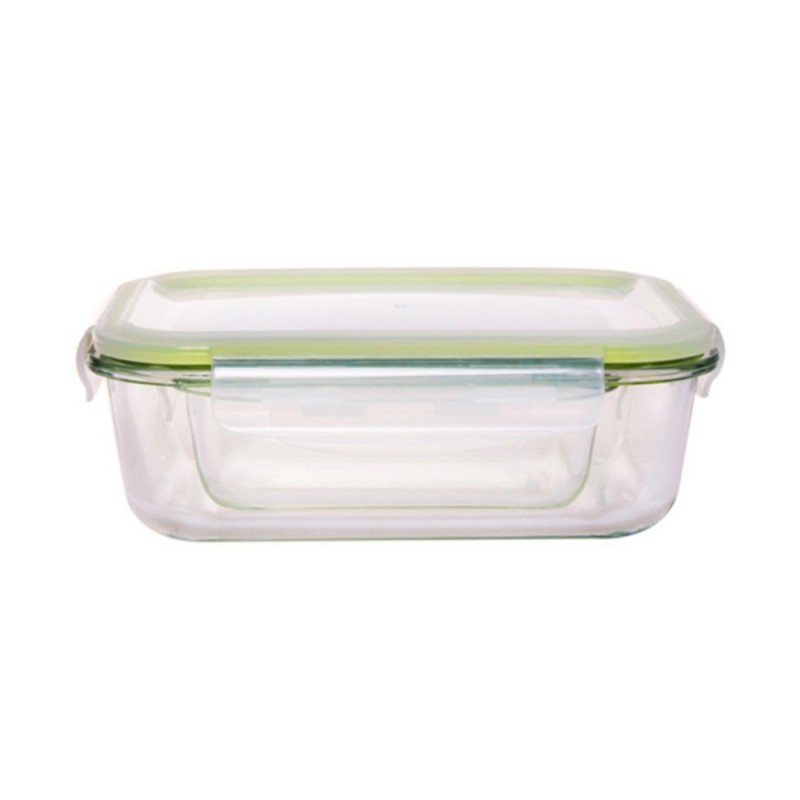 Vas din Sticla Borosilicata cu Capac din Plastic, 1.05 l, Grunberg